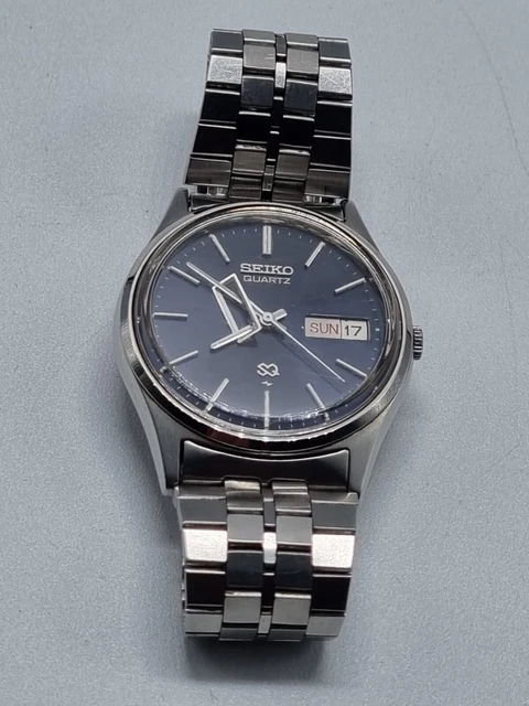 Orologio da uomo Seiko cronografo in acciaio inossidabile quadrante nero al quarzo SSB429P1 100M