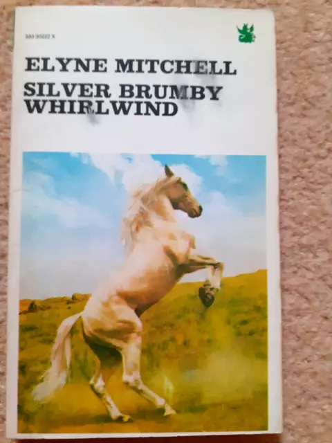 Silver Brumby Whirlwind by Elyne Mitchell. Vintage granada dragon book.