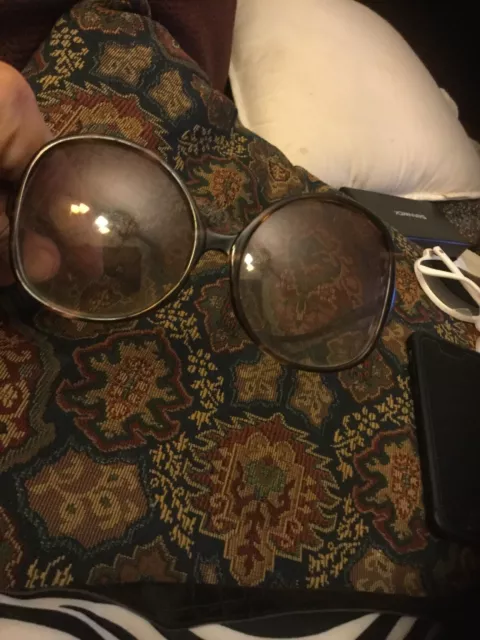 VTG 50s Large Frame PLAZA Sunglasses #1824 USA Plastic
