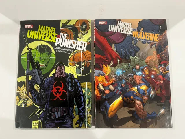 Marvel Universe vs Wolverine & Marvel Universe vs The Punisher - GN HC-Marvel