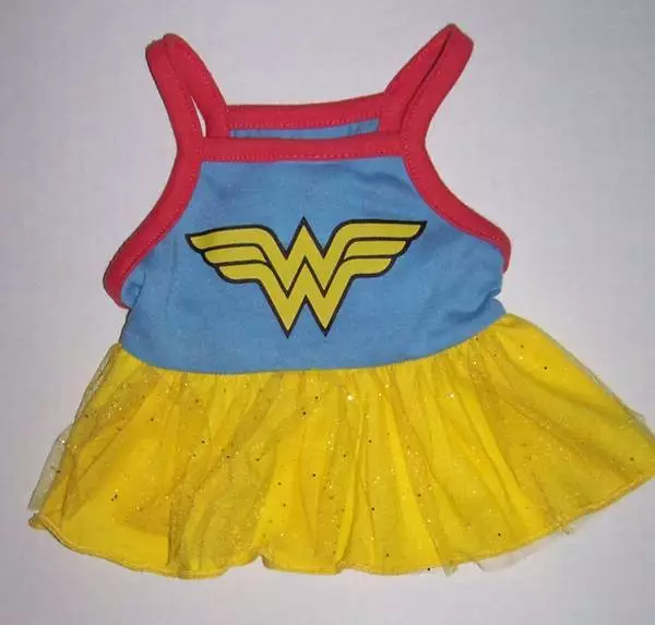 NWOT DC Comics Wonder Woman dog pet costume dress Small Halloween