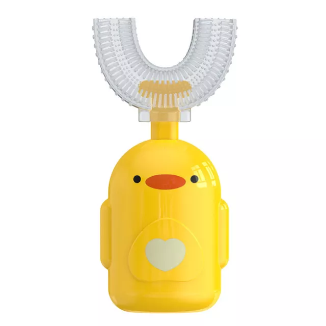 Toothbrush Hand-held Eye-catching Oral Care U-shaped Children Toothbrush