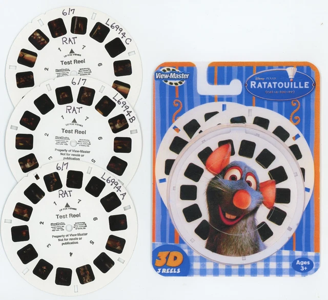 Lot De 3 Bobines View-Master « Huit, C'est Assez » – Série TV ABC 1980, Neuf Jamais Ouvert