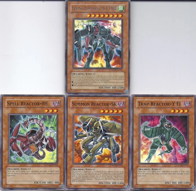 YUGIOH GREIGER DECK Flying Fortress Summon Spell Trap Reactor COMPLETE  40-Cards $18.95 - PicClick