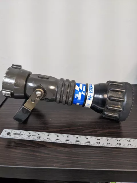TFT Fire Hose Nozzle, Task Force Tip Tips Automatic, 50-350 GPM, 13.5"