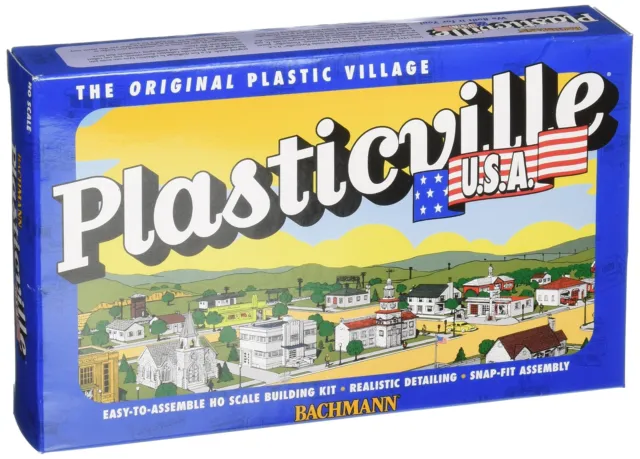 Bachmann Trains 45151 PLASTICVILLE U.S.A. BUILDINGS – CLASSIC KITS - BARN - HO S