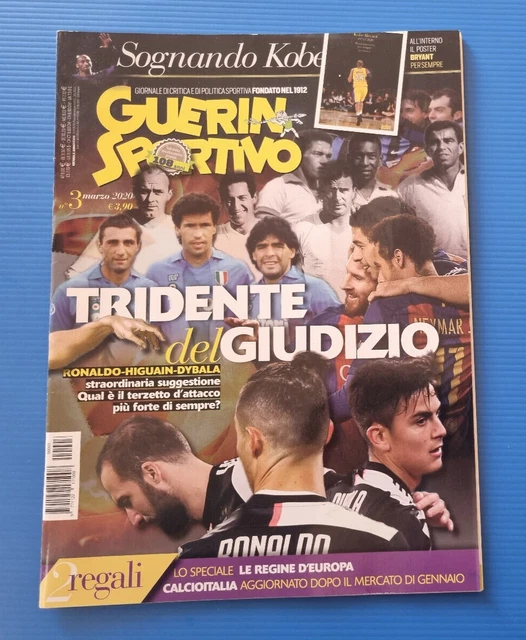 Guerin Sportivo N°47/1996 – Del Piero, Baggio, Davids – Magazine Foot Vintage
