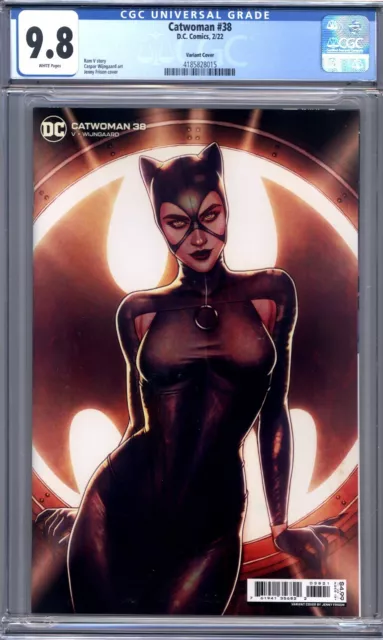 Catwoman #38  Jenny Frison Variant  DC Comics     1st Print  CGC 9.8