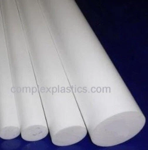 Teflon Rod 4.00" Dia X 12" Virgin Ptfe Round Fluoropolymer Bar 15603-4