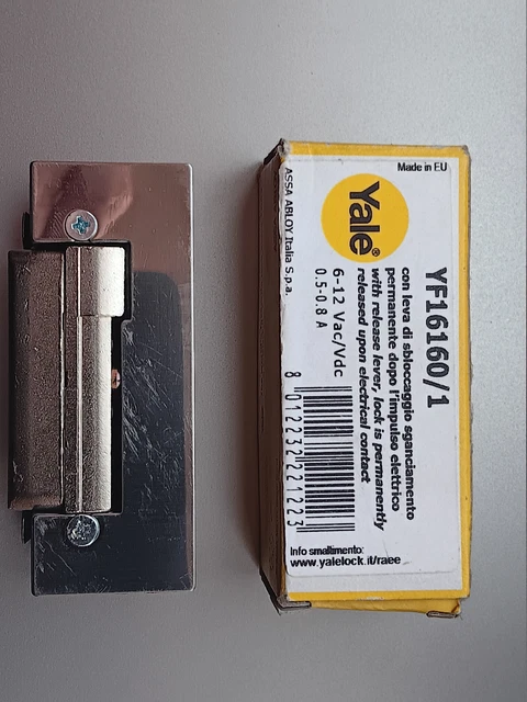 Serratura Elettrica Simmetrica ORNO EZ-4027 - Bassa Corrente 280mA Per 12VDC - Foto 8