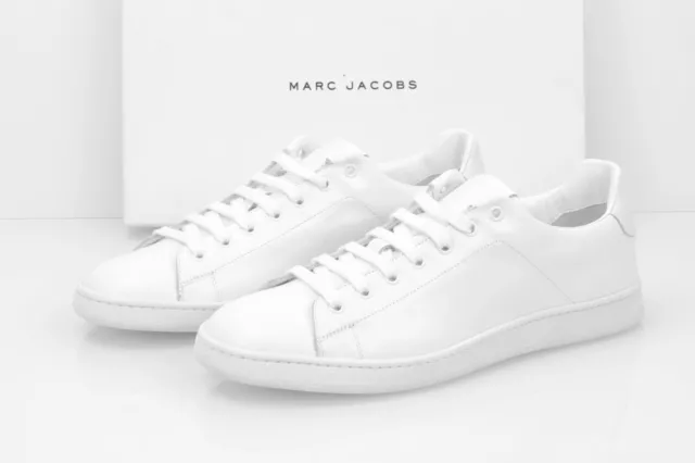 Marc Jacobs / Herren Sneaker / weiß / Leder / Gr. EU 43 UK 9