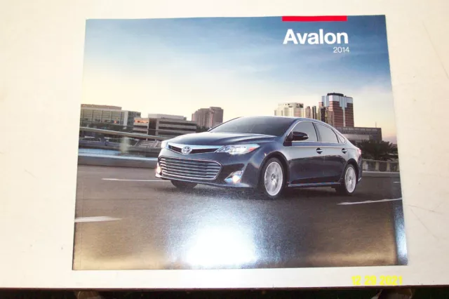 2014 Toyota Avalon 24-page Original Car Sales Brochure Catalog