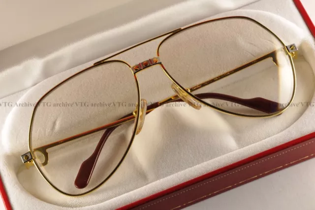 OCCHIALI CARTIER VENDOME Santos oro 59 14 MEDIUM lenti original fotocromatiche EUR 949 00 PicClick IT
