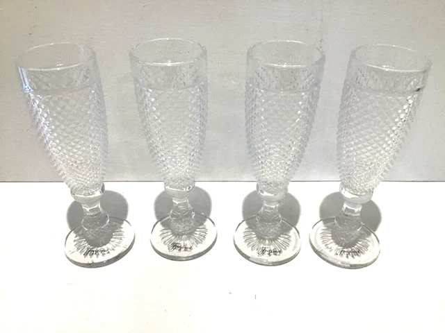 X4  Freixenet Glasses / Champagne  Flutes