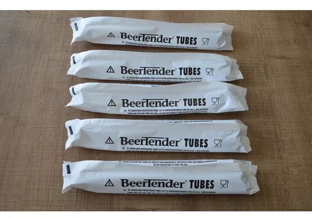 20 tubes Beertender pour machine a bières Seb ou Krups