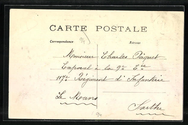 CPA Alfort, Inondations 1910, La Rue des Deux moulins, vue de la rue bei Übersc 2