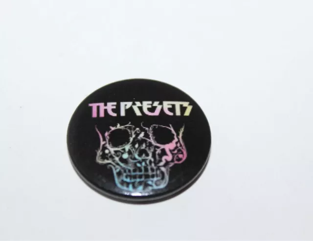 Vintage The Presets Badge Music Collectable