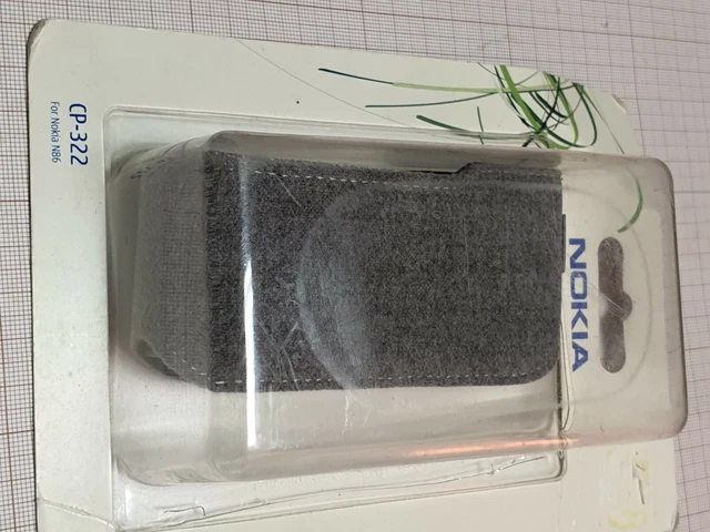 Original genuine Nokia CP-322 For Nokia N86 Carrying Case light grey New Blister