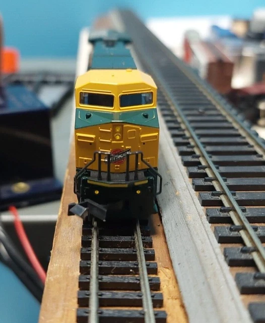 Kato N Scale C44-9W GE Diesel Locomotive CNW Operation Lifesaver 