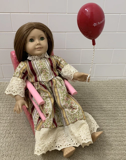 American Girl Bitty Baby Pink High Booster Chair & Red Party Balloon Accessory