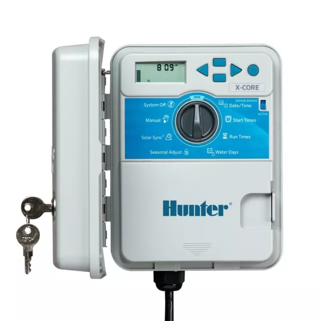 Programmeur Commande Irrigation Hunter 6 Zones Mod. XC-601-E - Pour L'Extérieur