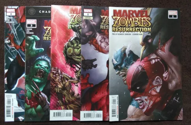 Marvel Zombies Resurrection #1-4 Marvel Comics Series Pick Choose Your Comic