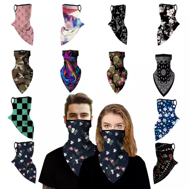 Multi Use Balaclava Face Mask Biker Cycling Neck Tube Scarf Snood Warmer Bandana