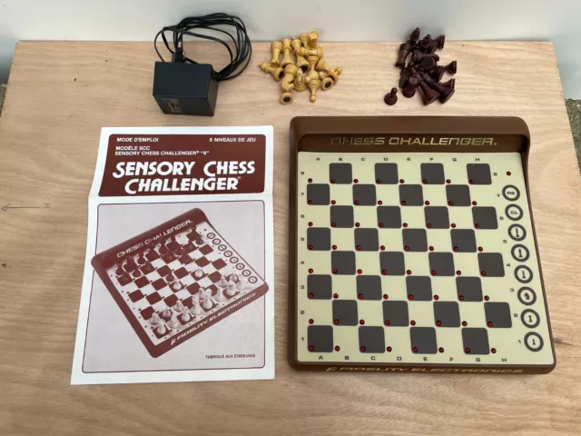 Sensory Chess Challenger modèle SCC fidelity electronics vintage