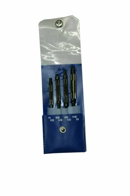 Micro Expanding Hand Reamer 4 Pcs Set 1/4"- 3/8" -Adjustable 2