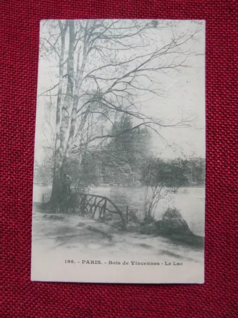 Paris - Bois de Vincennes - Le Lac