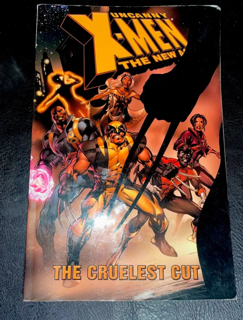 (Original book) UNCANNY X-MEN THE NEW AGE MARVEL COMICS THE CRULEST CUT (PB)