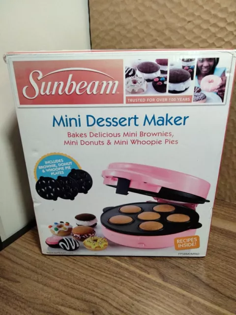 Vtg 1993 RARE Sunbeam 4805 Electric Pie Maker Patent Pending New OPEN BOX