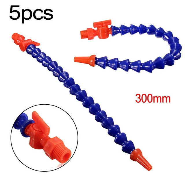 Flexible Coolant Pipes Hose Nozzle Oil Replacement Set.300mm Industrial