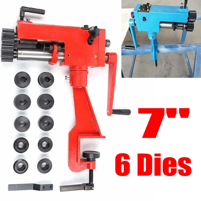 22-Gauge Metal Bead Roller 7'' Slip Roller Rotary Machine Sheet Metal Bender New