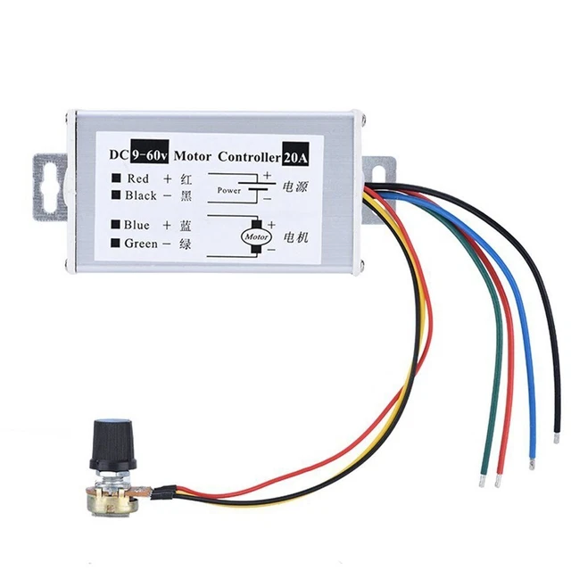 DC Motorsteuerung Kontrolle Schalter Potentiometer Variable Geschwindigkeit