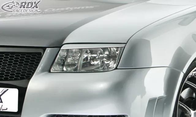 RDX Scheinwerferblenden für VW Bora Böser Blick Blenden Spoiler Tuning