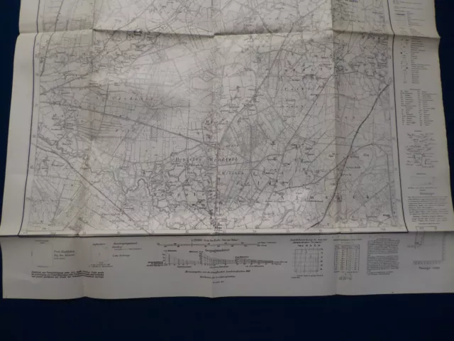 Landkarte Meßtischblatt 3907 Ottenstein in Westfalen, Wessum, Wüllen, 1941 3