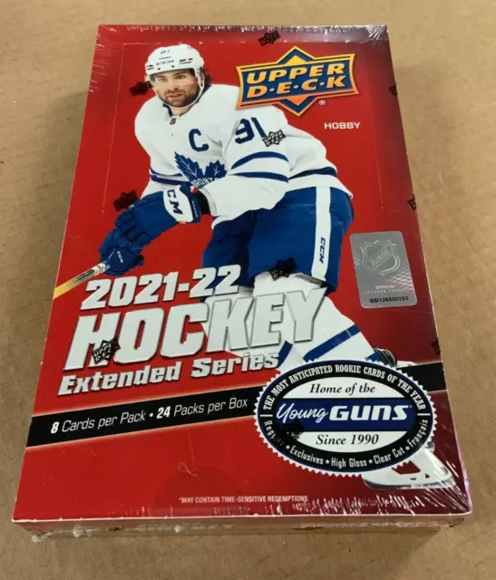 2021 Upper Deck Extended Series Hockey Factory Sealed Hobby box 24 Packs 8 Cards