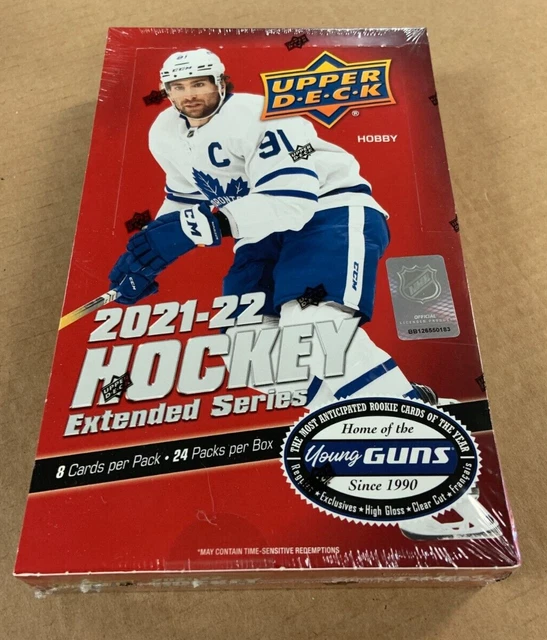2021 Upper Deck Extended Series Hockey Factory Sealed Hobby box 24 Packs 8 Cards