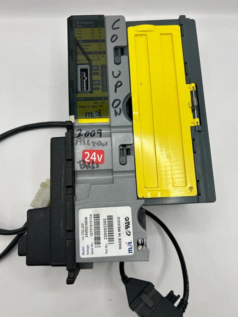 Refurbished MEI/Mars VN 2512 24V Compact Bill Acceptor – 90 Day Warranty 5 thumbnail image