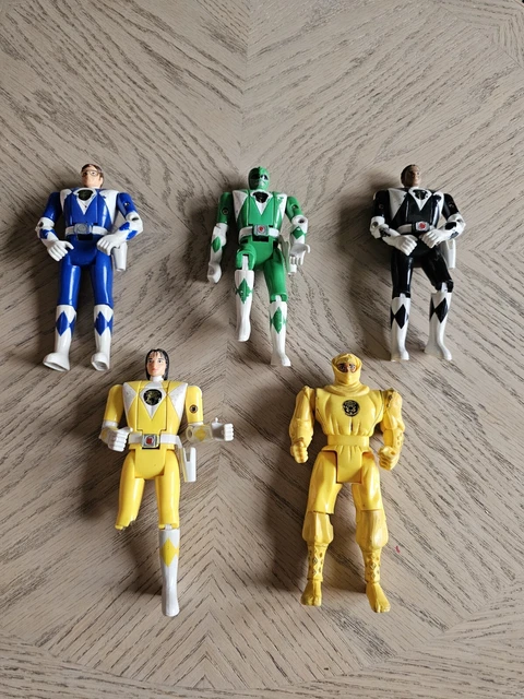 Lot De 20 Mini Figurines Power Rangers – Bandai Vintage 1995 (Pièces Détachées)