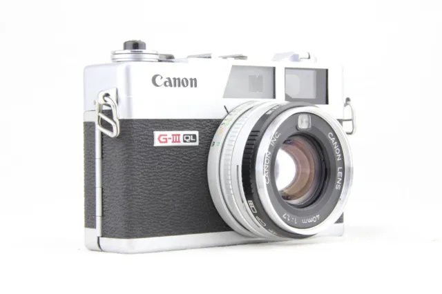 [ NEAR MINT- , ALL Works ] CANON Canonet QL17 GIII G3 Film Rangefinder Camera