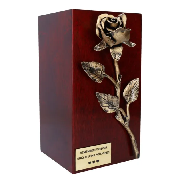 Rose Urne für Asche Dekorativ mit für Erwachsene Personalisierte Cremate