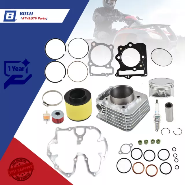 ?For Honda Trx400ex 1999-2008 Big Bore Cylinder Piston Rings Top End Kit