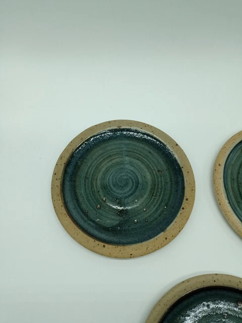 5 Assiettes Céramique Pierre Digan Janet Stedman Grès De La Borne