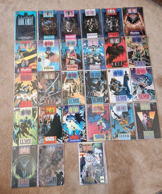 Lot 27 BATMAN Legends Of The Dark Knight Comics 1 - 30, 50 - NM high grade 1989