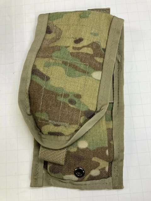 USGI Army OCP MULTICAM Magazine POUCH MOLLE 2 MAG 5.56/.223 8465-01-580-0701 VG