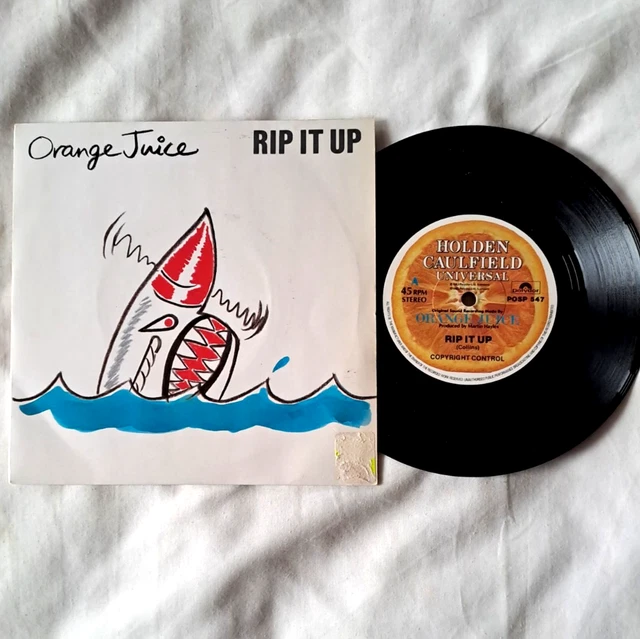 ORANGE JUICE : Rip It Up 1983 UK black vinyl 12