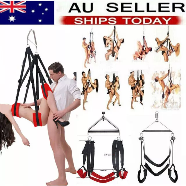 Sex Swing 360 Spinning Sling Swivel Position Aid Enhancer Couples Love Furniture