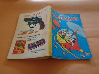 Topolino N° 774 Originale Mondadori Disney Buono 1970 Bollini